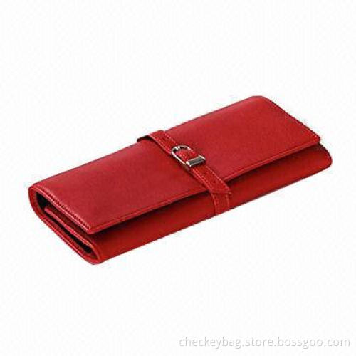 Jewelry Rolls, Made of Full Grain Leather